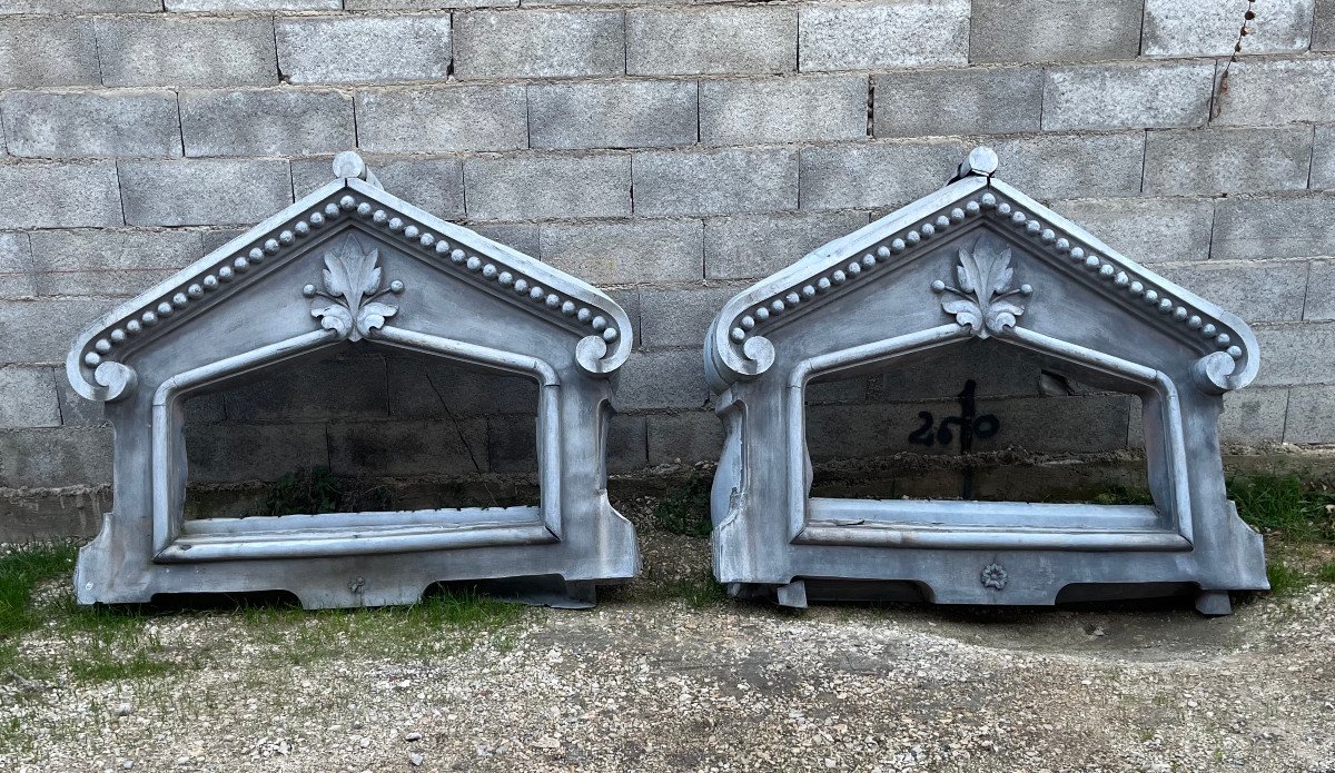 Pair Of Zinc Roof Window Frame 