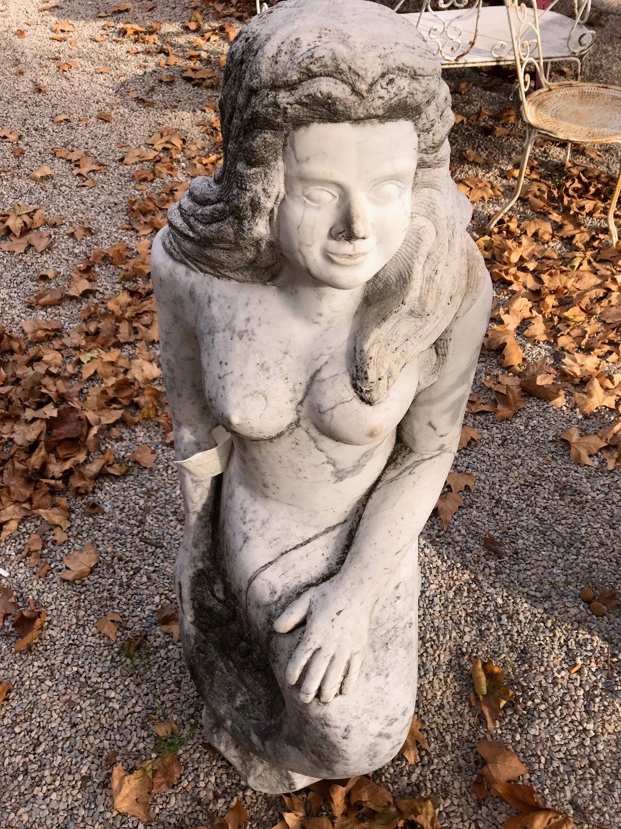 Marble Mermaid “art Brut”-photo-5