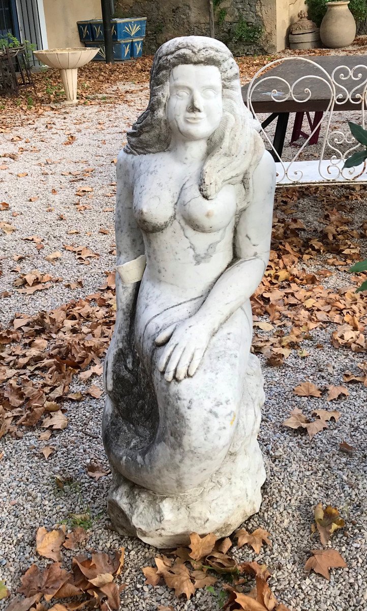 Marble Mermaid “art Brut”