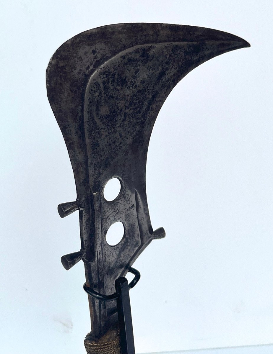 Mangbetu Sickle Knife (drc)-photo-3