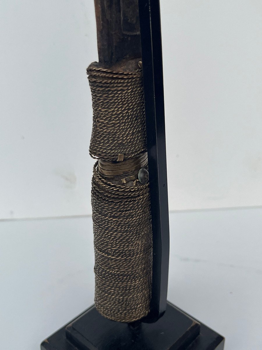 Mangbetu Sickle Knife (drc)-photo-4