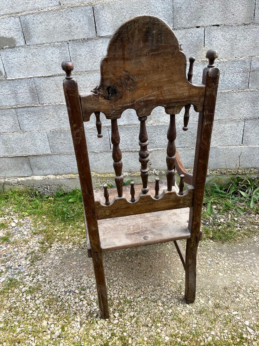 Old Folk Art Seat-photo-3