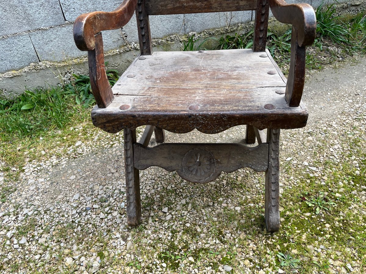 Old Folk Art Seat-photo-1