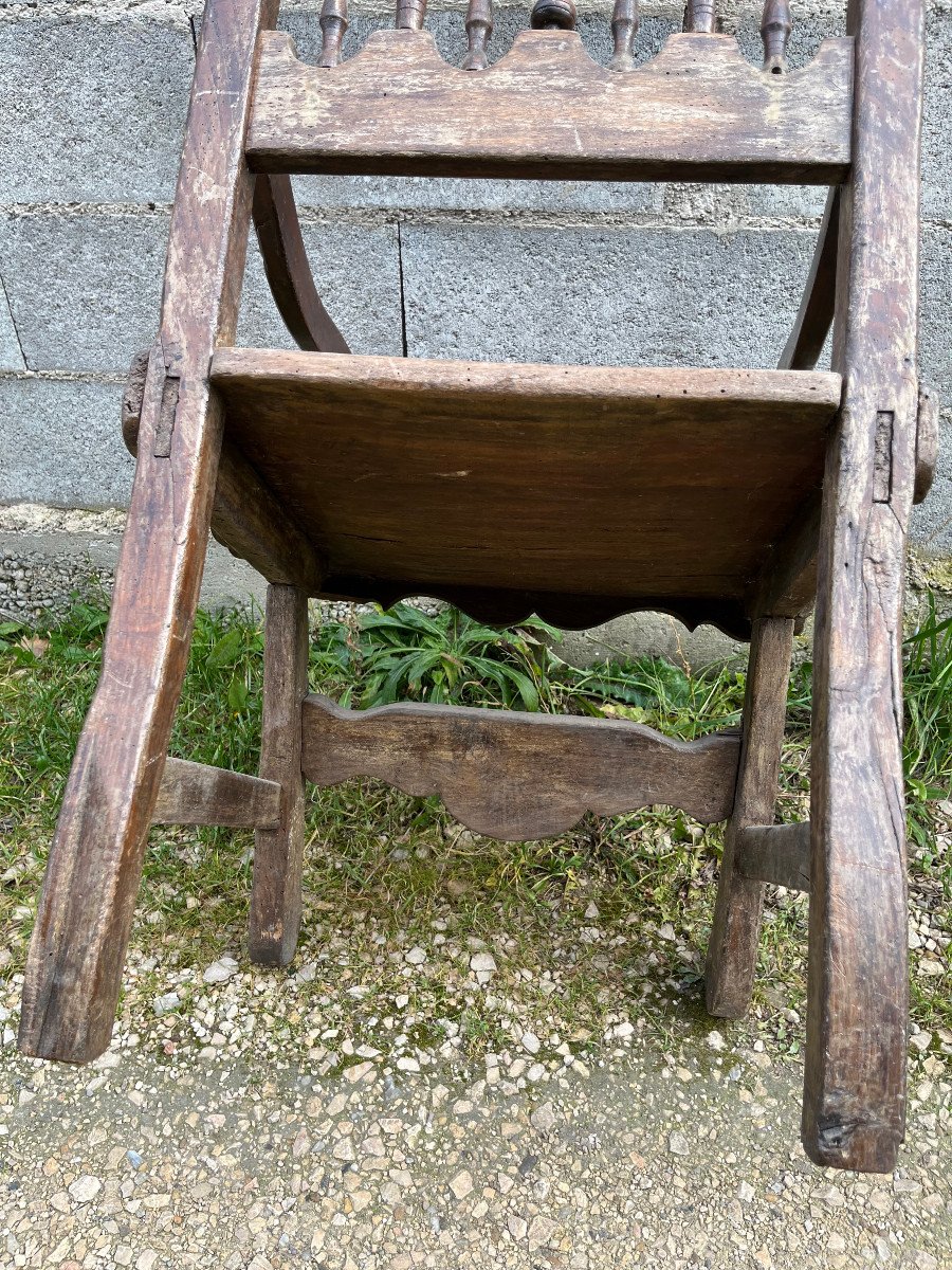 Old Folk Art Seat-photo-2