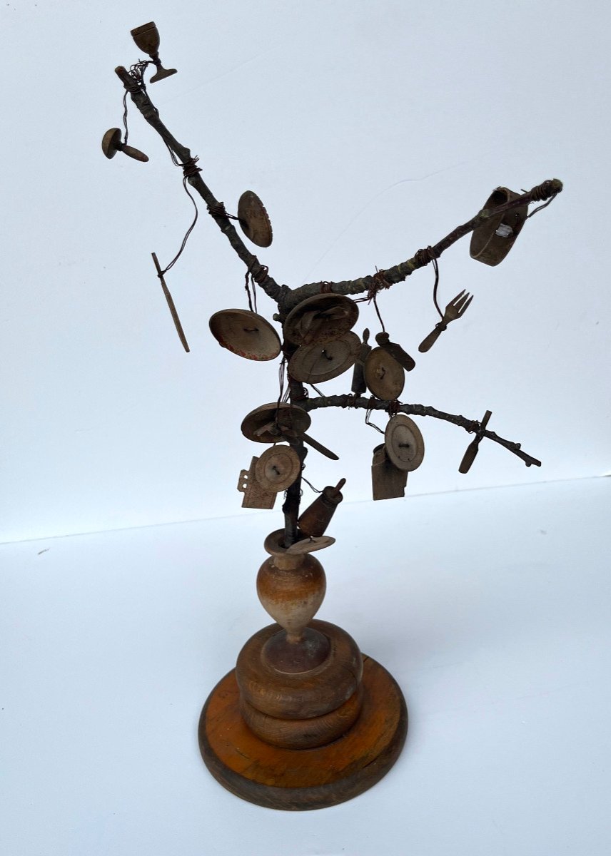 Peddler's Tree, Folk Art - Outsider Art-photo-2