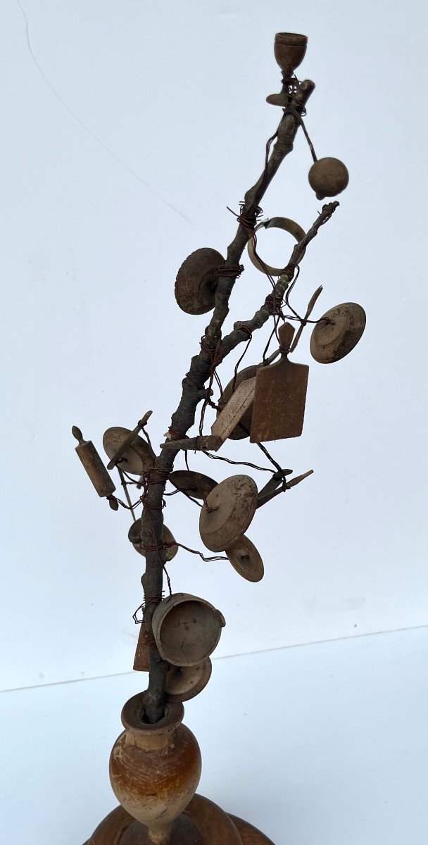 Peddler's Tree, Folk Art - Outsider Art-photo-3