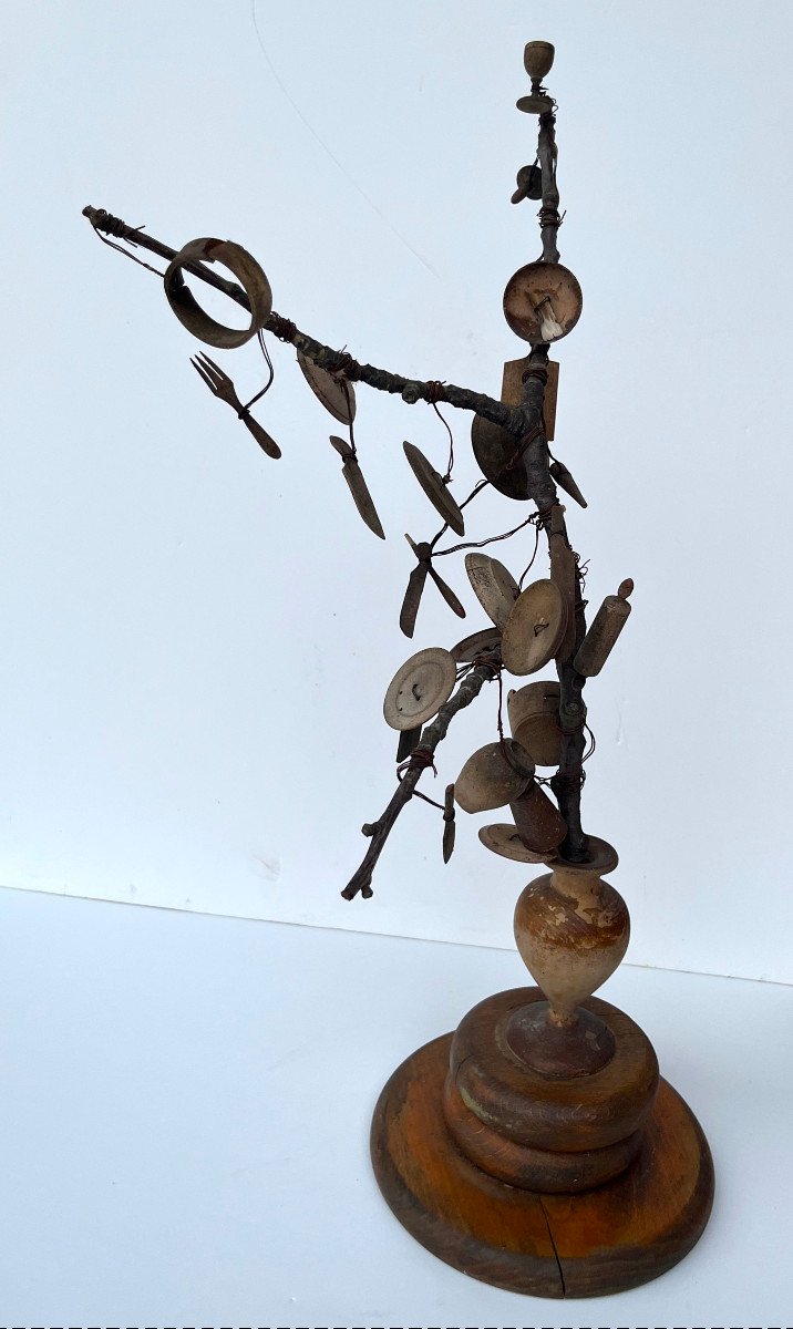 Arbre de Colporteur,  Art Populaire - Art Brut-photo-4