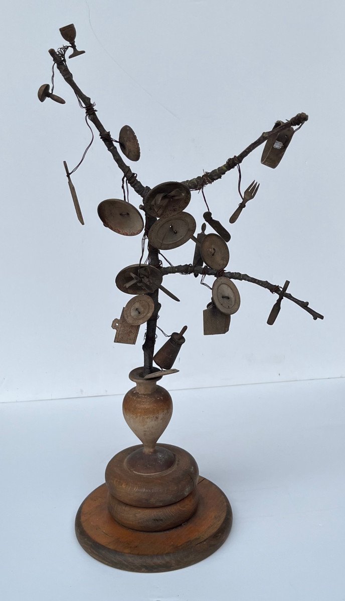 Arbre de Colporteur,  Art Populaire - Art Brut