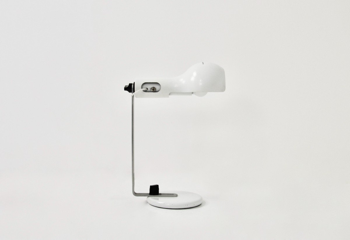 Flash Desk Lamp By Joe Colombo For Oluce, 1960s-photo-1