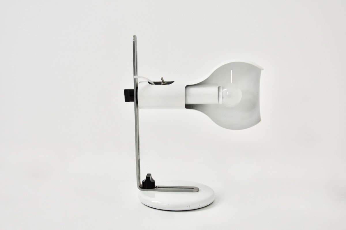 Flash Desk Lamp By Joe Colombo For Oluce, 1960s-photo-5