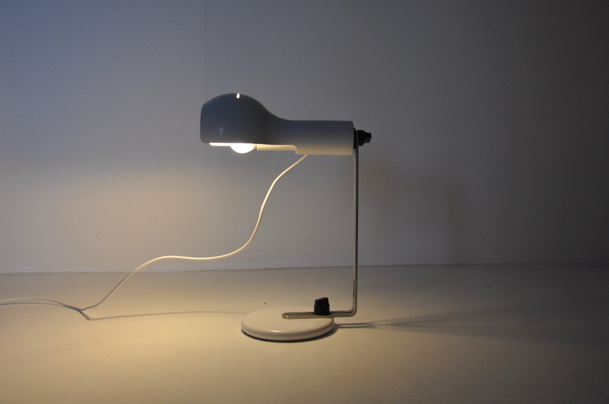 Flash Desk Lamp By Joe Colombo For Oluce, 1960s-photo-8