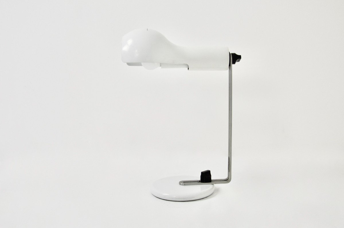 Flash Desk Lamp By Joe Colombo For Oluce, 1960s