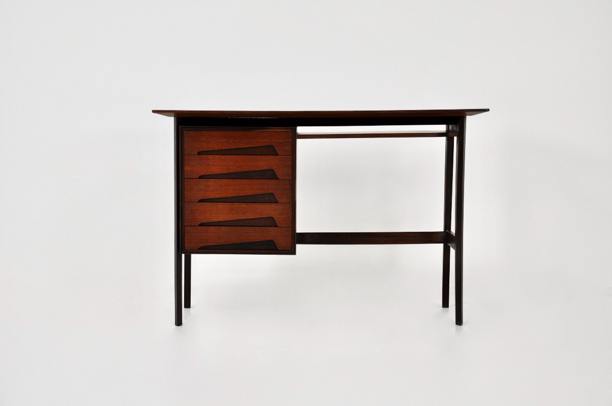 Desk By Edmondo Palutari For Dassi, 1960s-photo-3