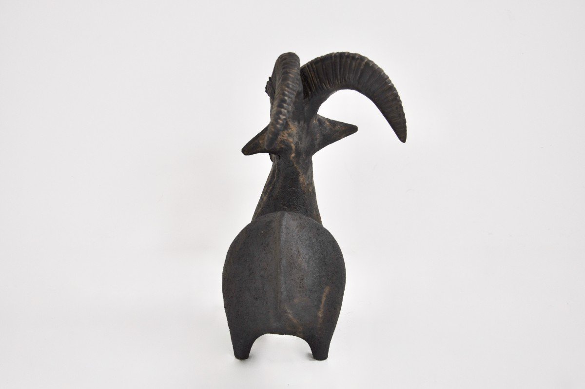 Ceramic Goat By Dominique Pouchain-photo-5