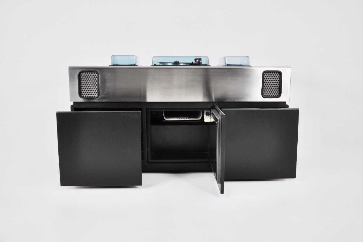 Stereo Radio Bar "batman" By Adalberto Dal Lago & Adam Tihany For G. Rossi, 1970s-photo-2