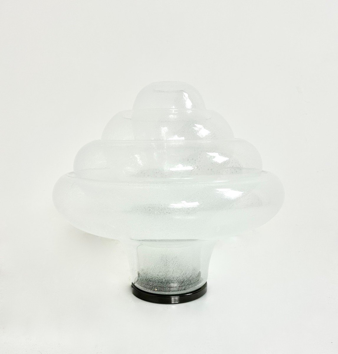 Lt305 Lotus Table Lamp By Carlo Nason For Mazzega, 1960s-photo-2