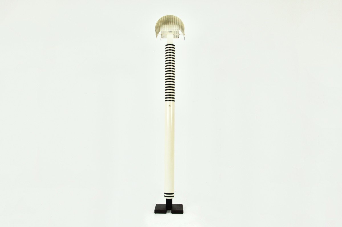 Shogun Floor Lamp By Mario Botta For Artemide, 1980s-photo-2