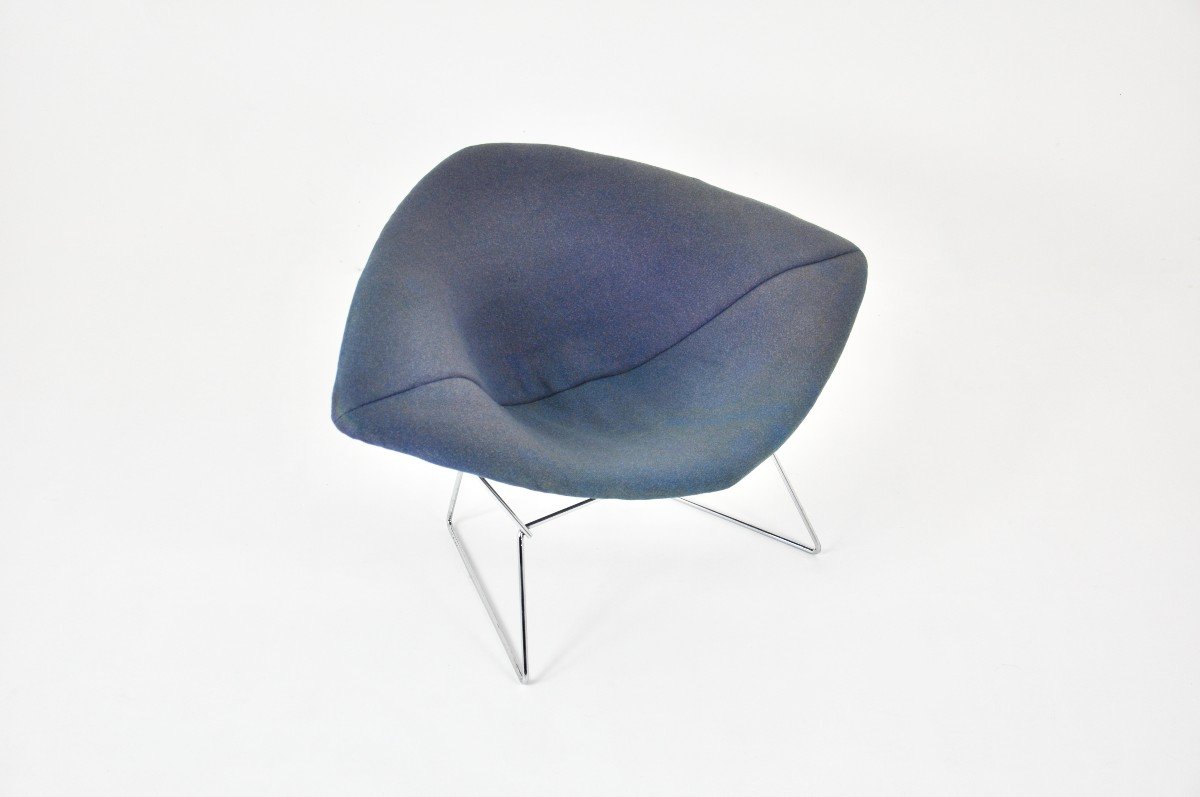 Grand Fauteuil Diamond Par Harry Bertoia Pour Knoll, 1970s-photo-1