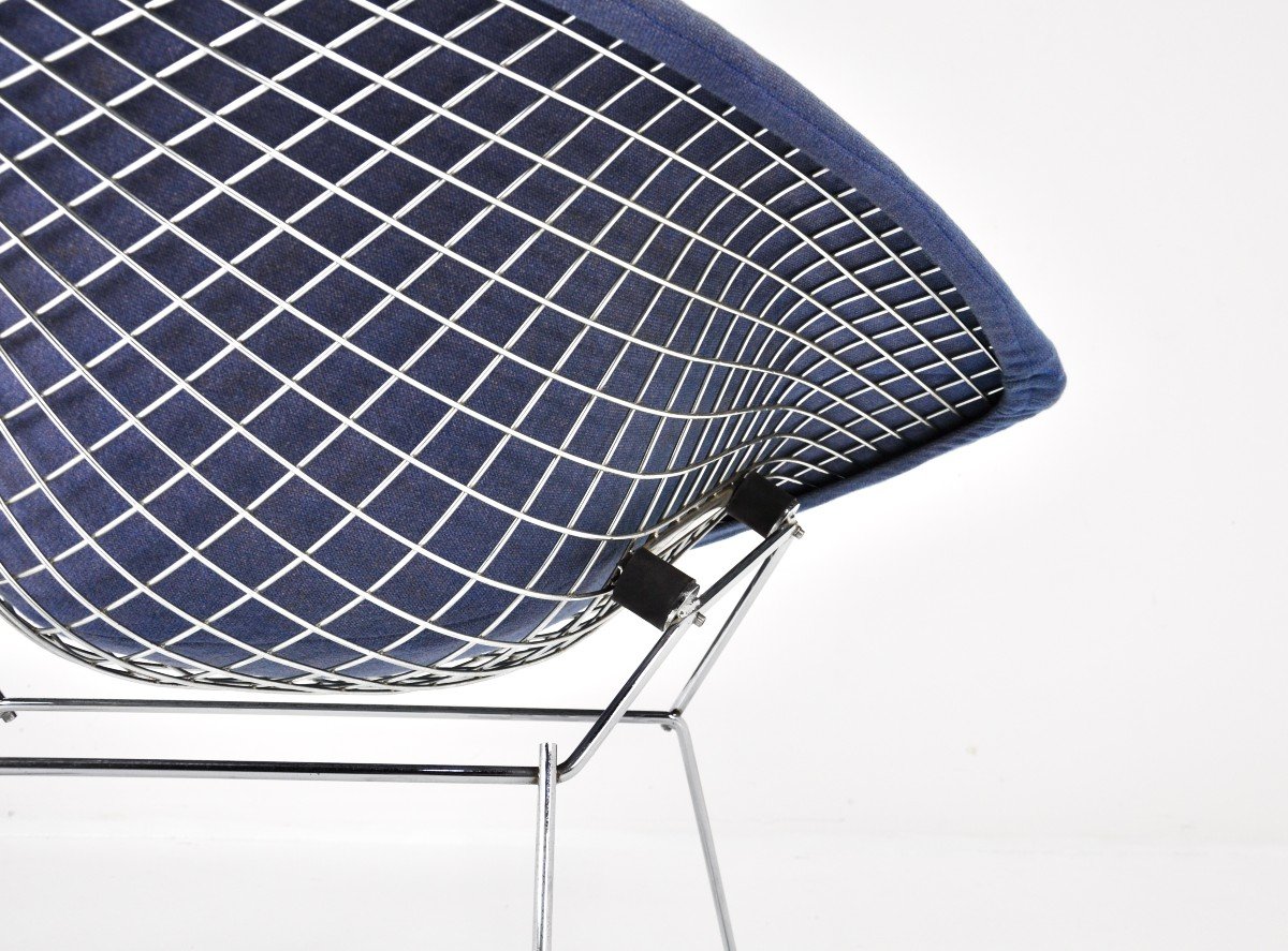 Grand Fauteuil Diamond Par Harry Bertoia Pour Knoll, 1970s-photo-6