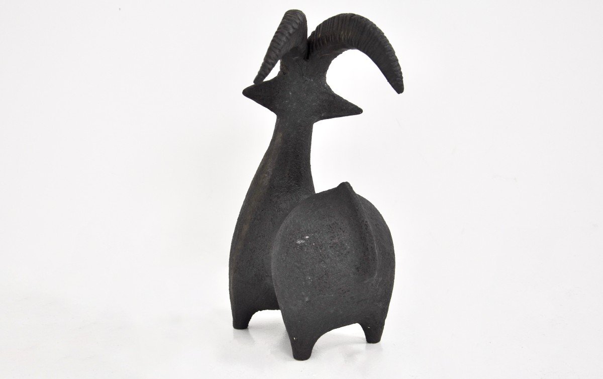 Ceramic Goat By Dominique Pouchain-photo-5