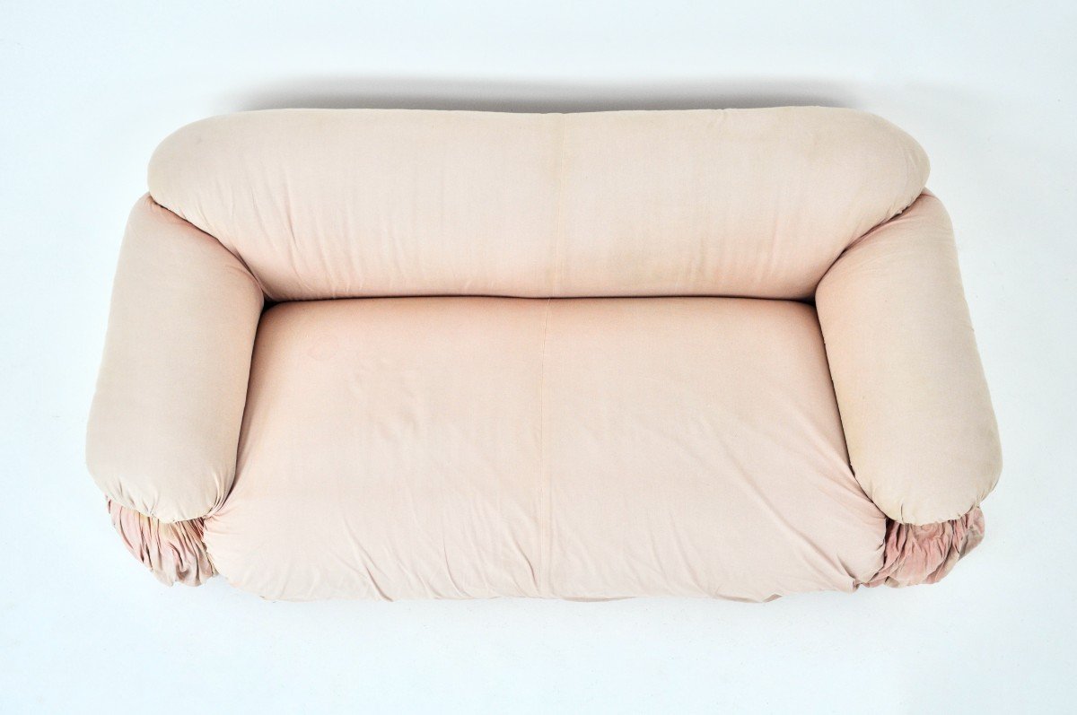 “sesann” Sofa By Gianfranco Frattini Fort Cassina, 1970s-photo-6