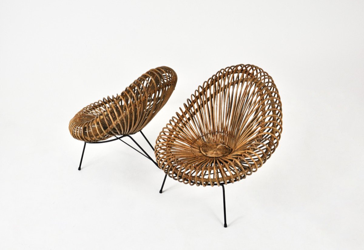 Fauteuils  Par Janine Abraham & Dirk Jan Rol Pour Rougier, 1950s-photo-1