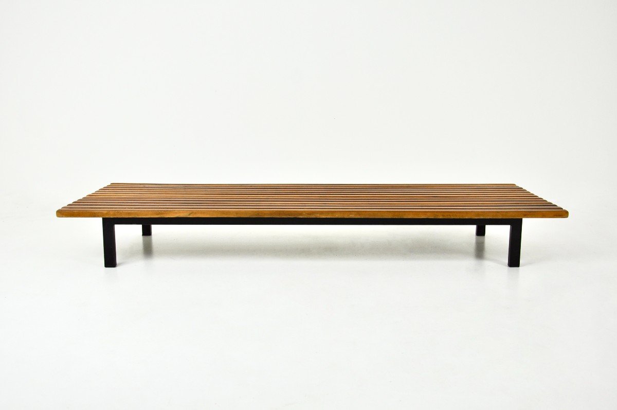 “cansado” Bench By Charlotte Perriand For Steph Simon, 1950s-photo-2