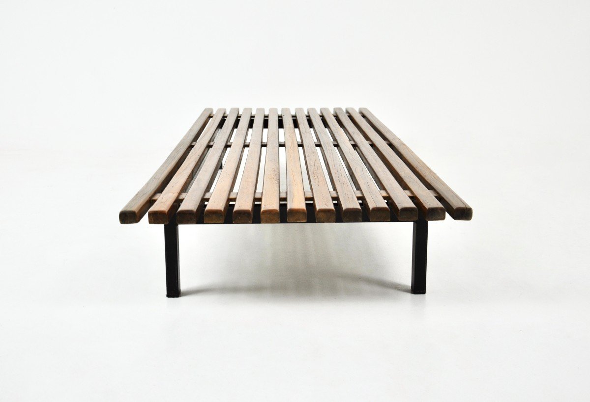 “cansado” Bench By Charlotte Perriand For Steph Simon, 1950s-photo-3