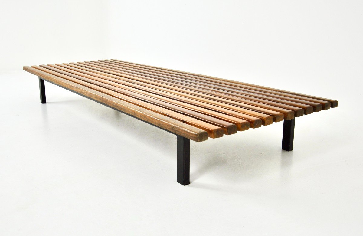 “cansado” Bench By Charlotte Perriand For Steph Simon, 1950s-photo-2