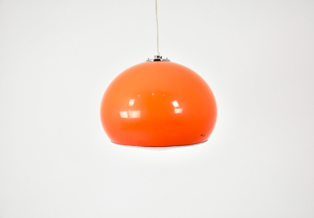 “bud Grande” Pendant Lamp By Harvey Guzzini, 1970s-photo-3