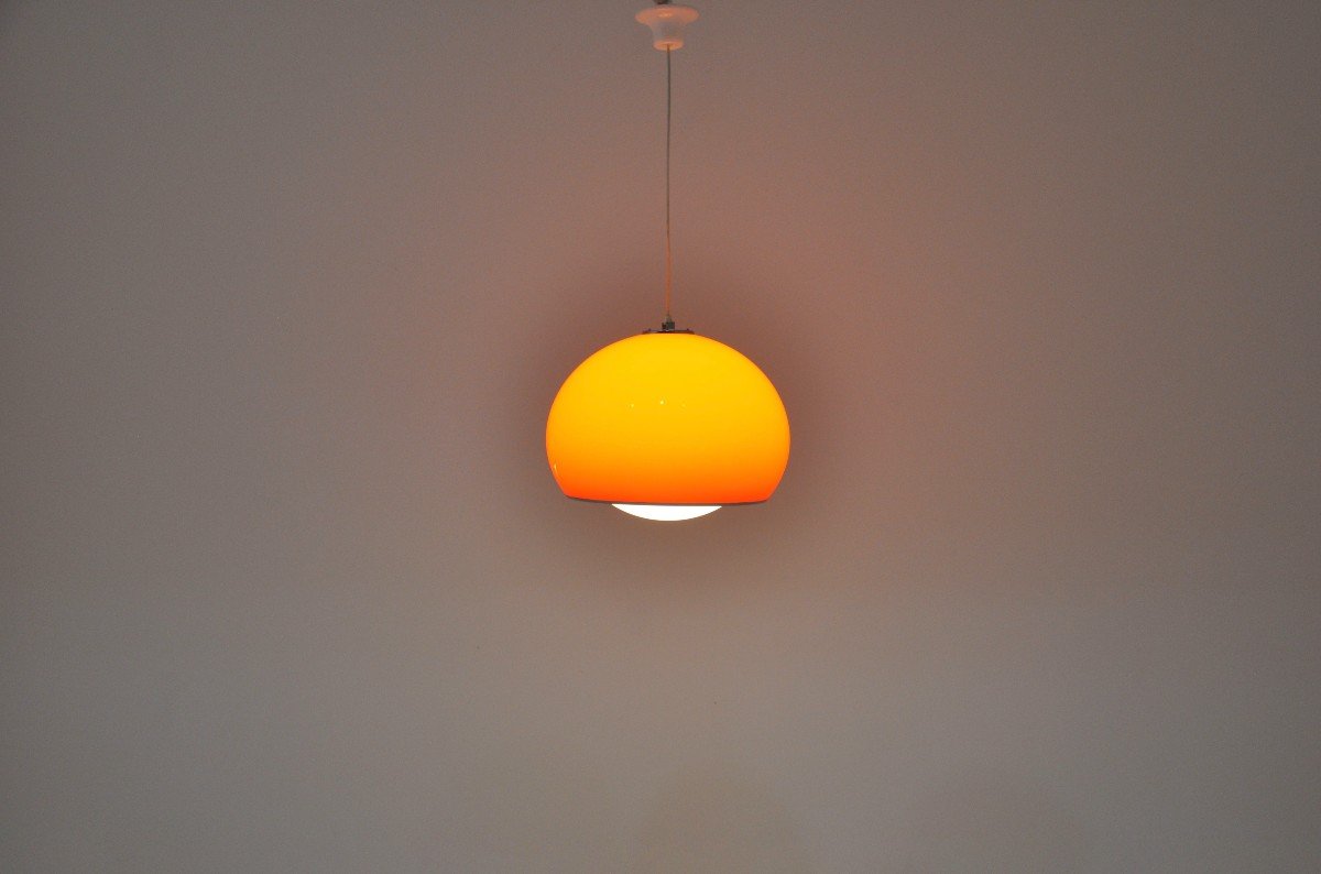 “bud Grande” Pendant Lamp By Harvey Guzzini, 1970s-photo-2