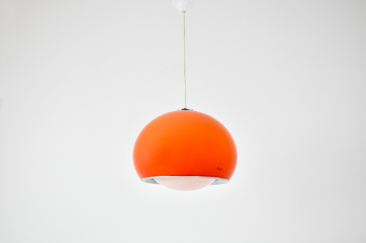 “bud Grande” Pendant Lamp By Harvey Guzzini, 1970s