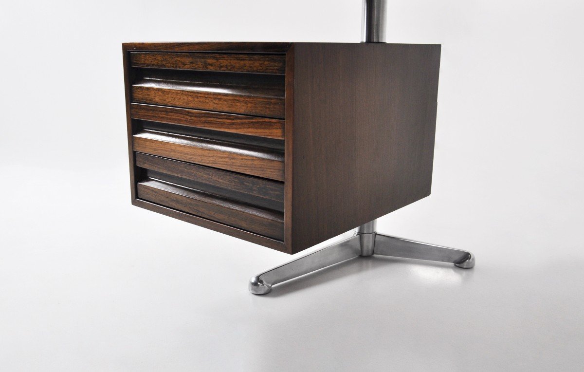 Bureau Boomerang Par Osvaldo Borsani Pour Tecno, 1960s-photo-4