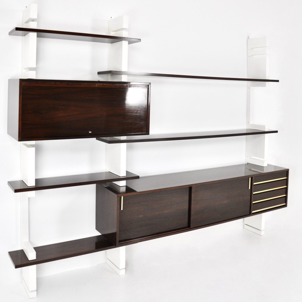 “extenso” Wall Unit By Amma Torino, 1960s-photo-2