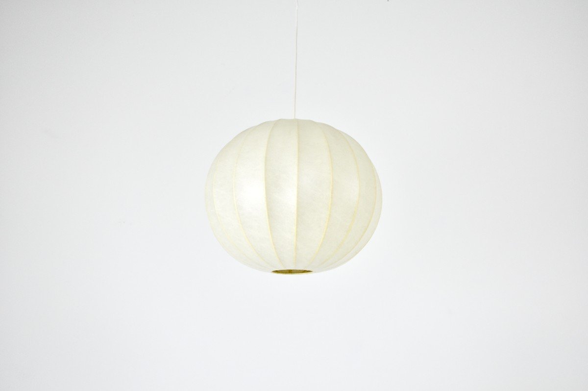 Cocoon Pendant Lamp By Achille & Pier Giacomo Castiglioni For Flos, 1960s-photo-3