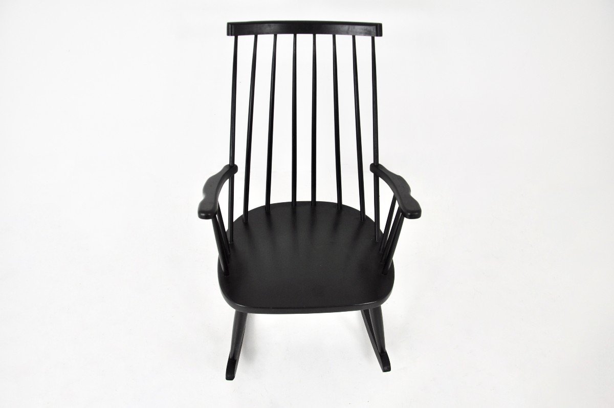 Rocking Chair By Lena Larsson For Nesto, 1960s-photo-2