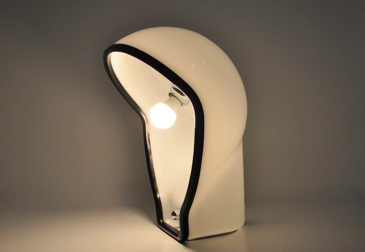 Lampe "Birghitta"  Par Fabio Lenci Pour Harvey Guzzini, 1970s