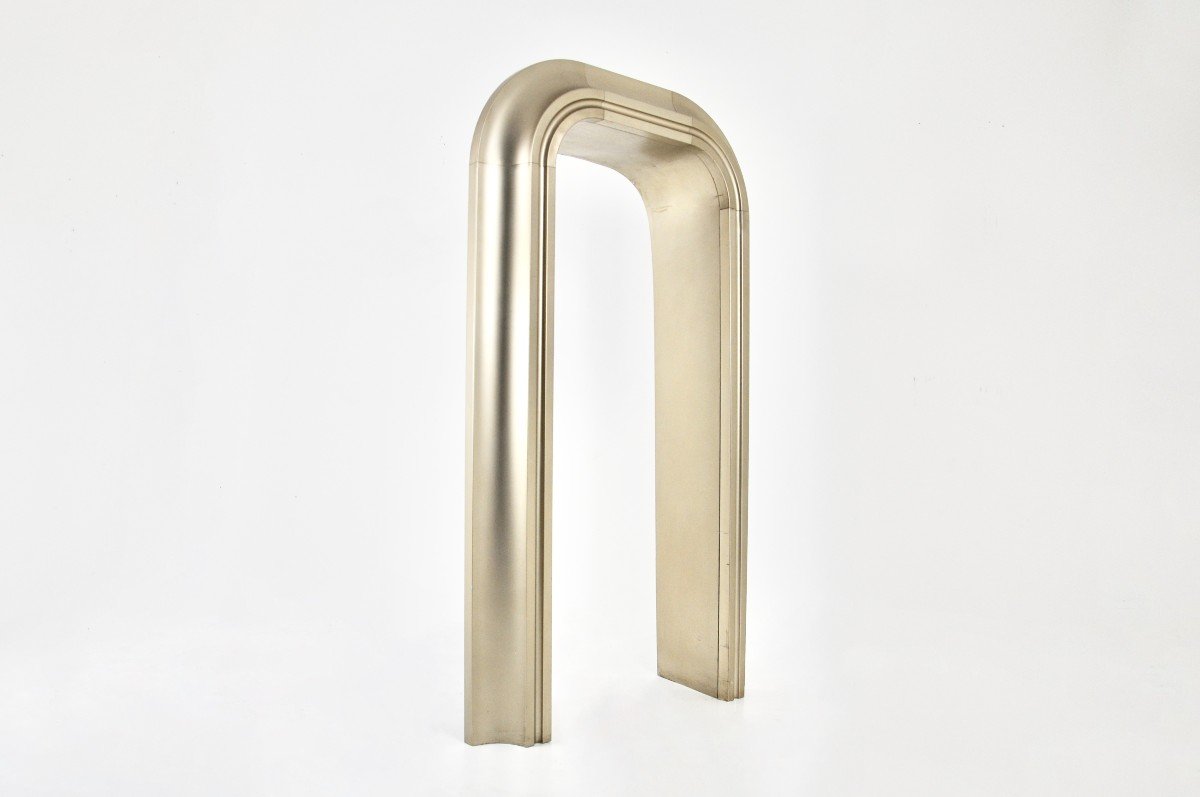 Arched Aluminum Door Frame, 1960s