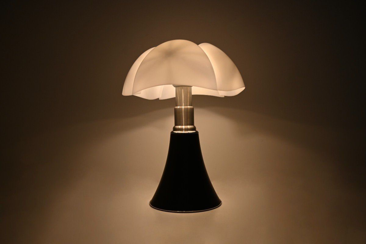 Black Pipistrello Lamp By Gae Aulenti For Martinelli Luce-photo-2