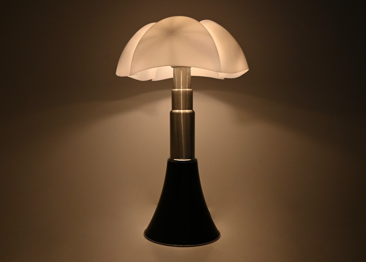 Black Pipistrello Lamp By Gae Aulenti For Martinelli Luce-photo-4