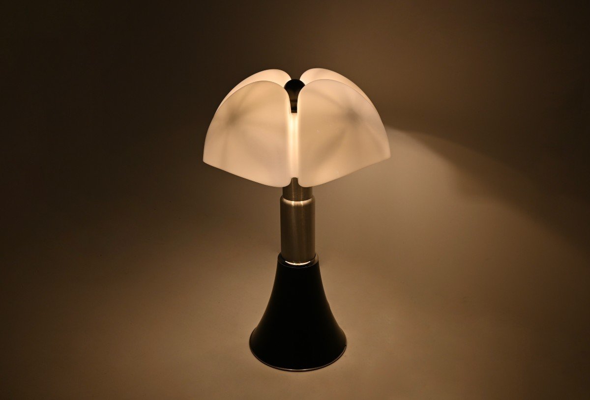 Black Pipistrello Lamp By Gae Aulenti For Martinelli Luce-photo-4