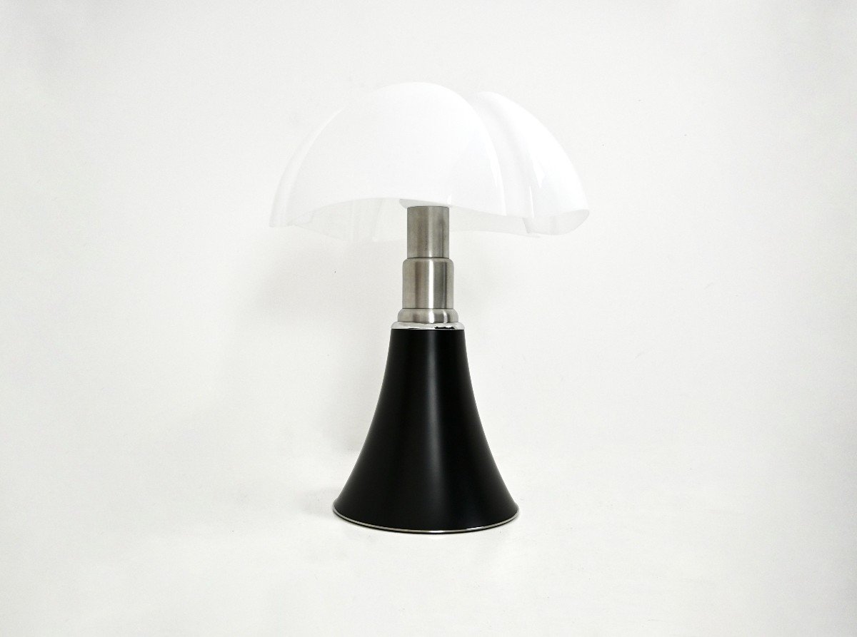 Black Pipistrello Lamp By Gae Aulenti For Martinelli Luce