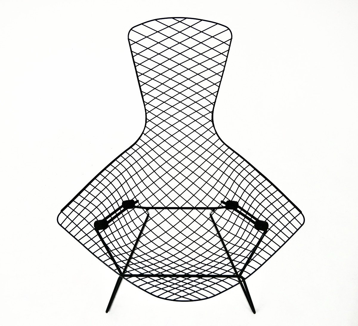 Bird Chair And Ottoman By Harry Bertoia For Knoll, 1960s-photo-4