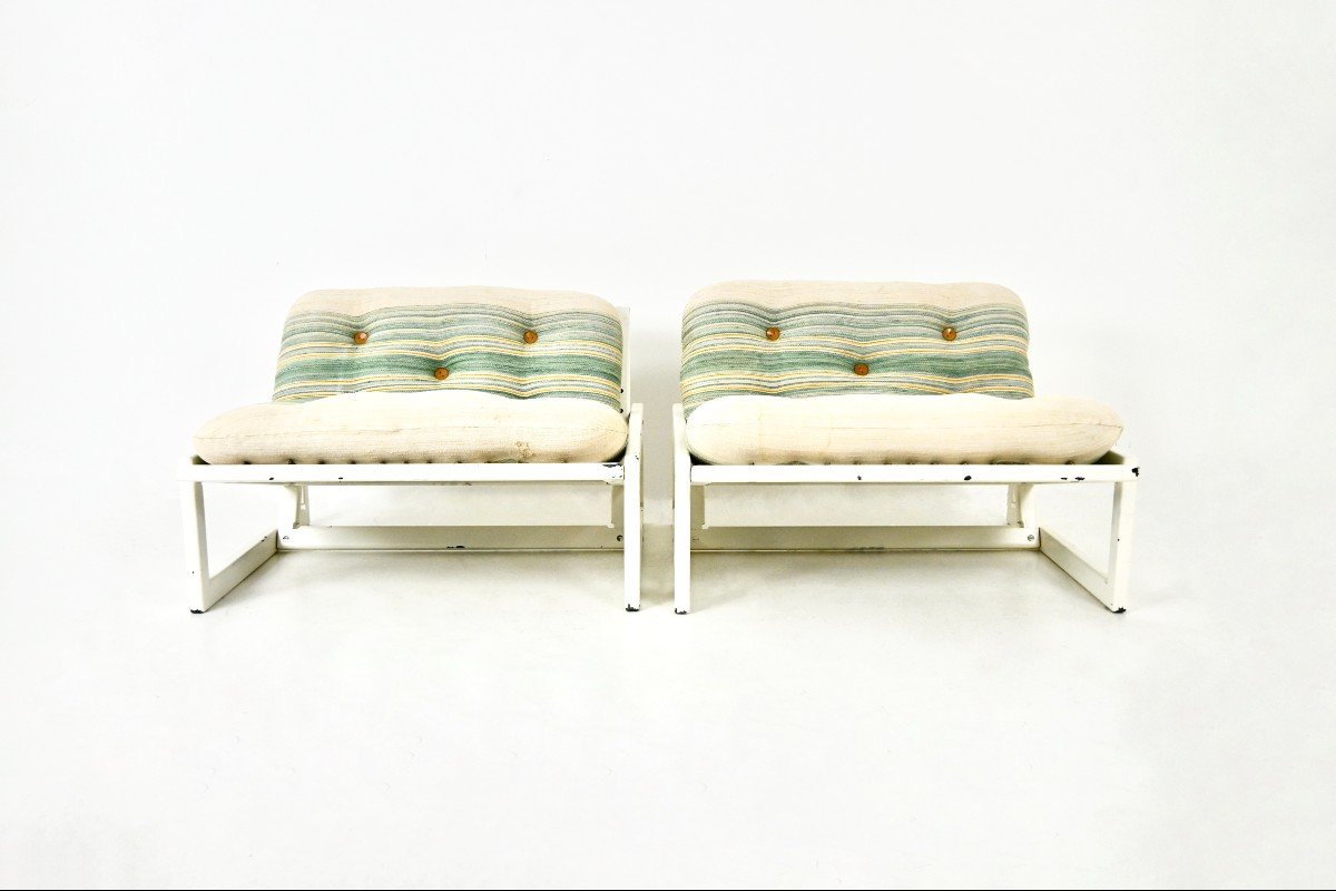 Set Of 2 “carlotta” Armchairs By Tobia And Afra Scarpa For Cassina, 1960s-photo-2