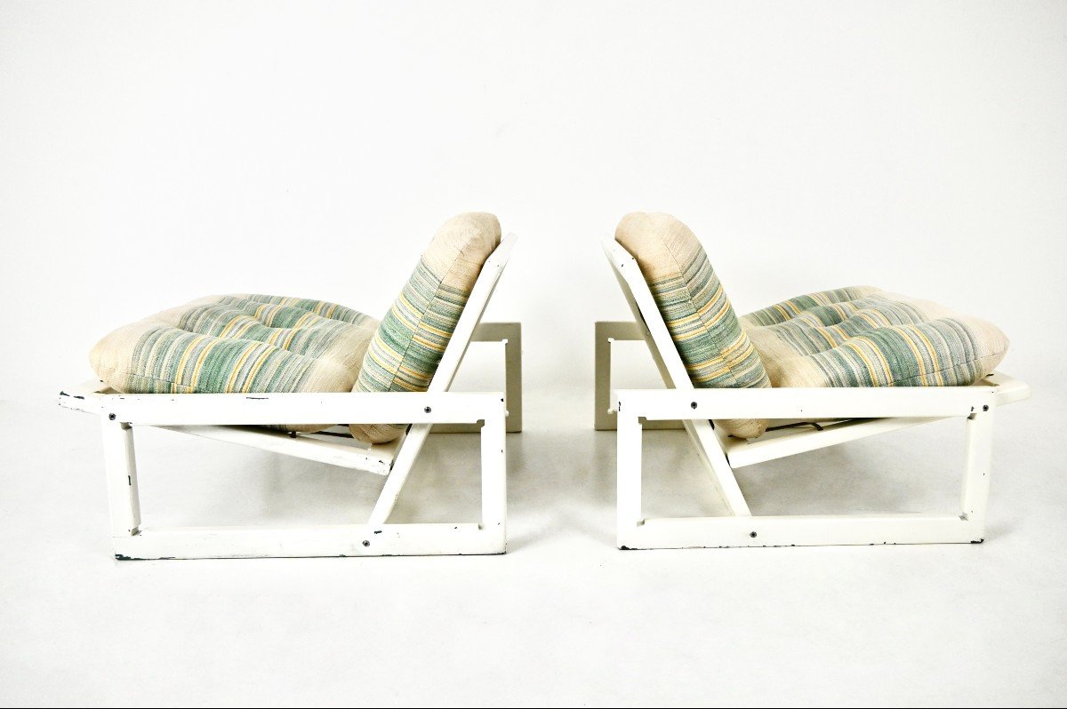 Set Of 2 “carlotta” Armchairs By Tobia And Afra Scarpa For Cassina, 1960s-photo-4