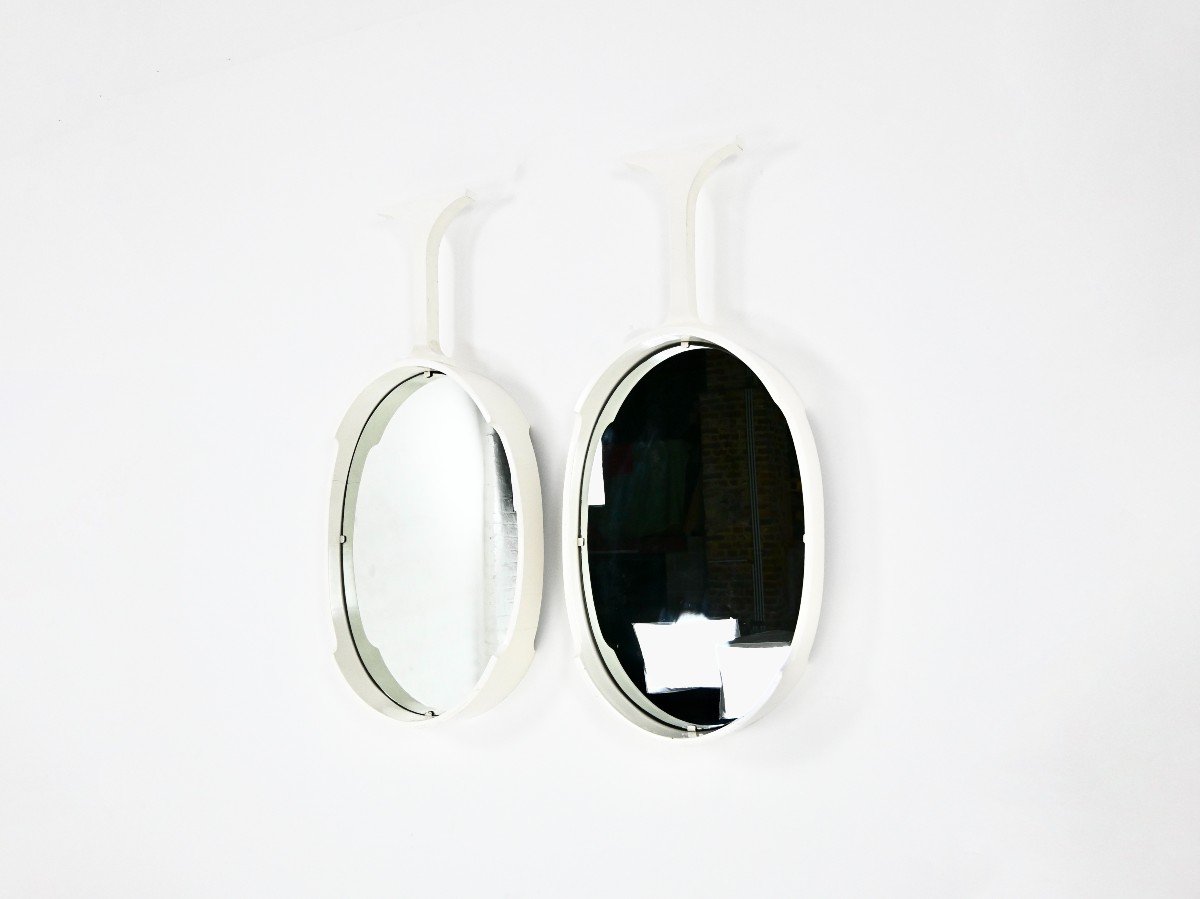 Pair Of Italian Mirrors, 1970s-photo-2