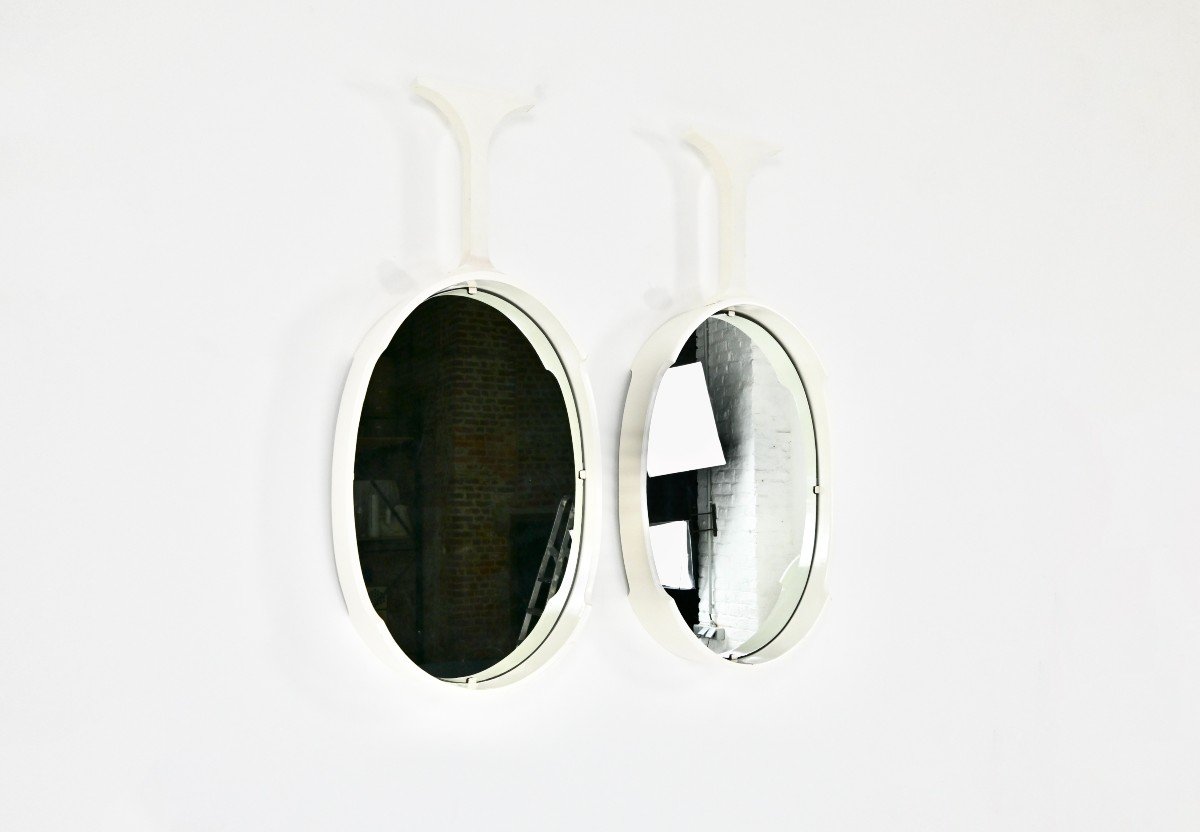 Pair Of Italian Mirrors, 1970s-photo-4