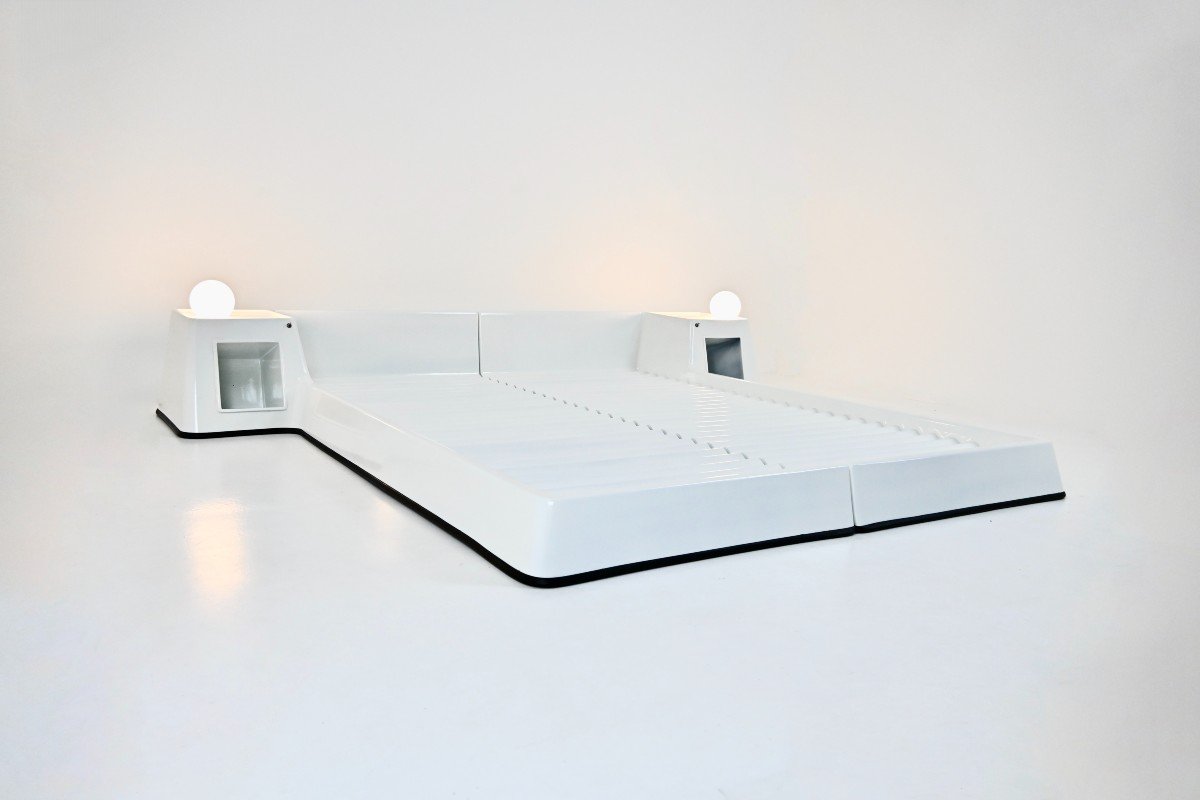 Bed By Marc Held For Prisunic, 1970s-photo-2