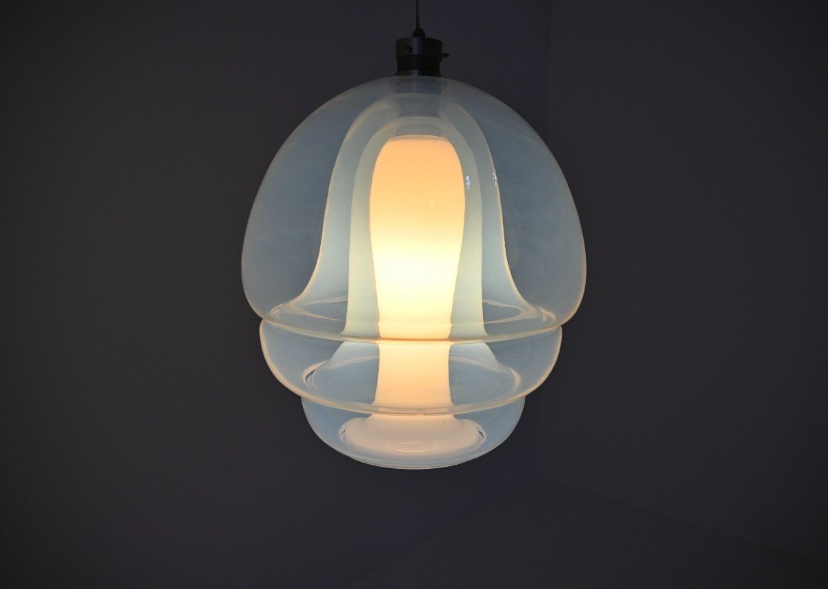 Ls 134 Medusa Glass Pendant Lamp By Carlo Nason For Mazzega, 1960s-photo-2