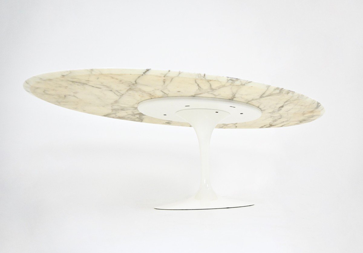 Oval Dining Table By Eero Saarinen For Knoll International-photo-5